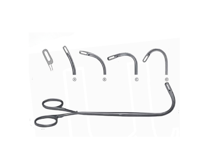 Randall Renal Calculus Forceps with Multiple Curvature Options for Urology