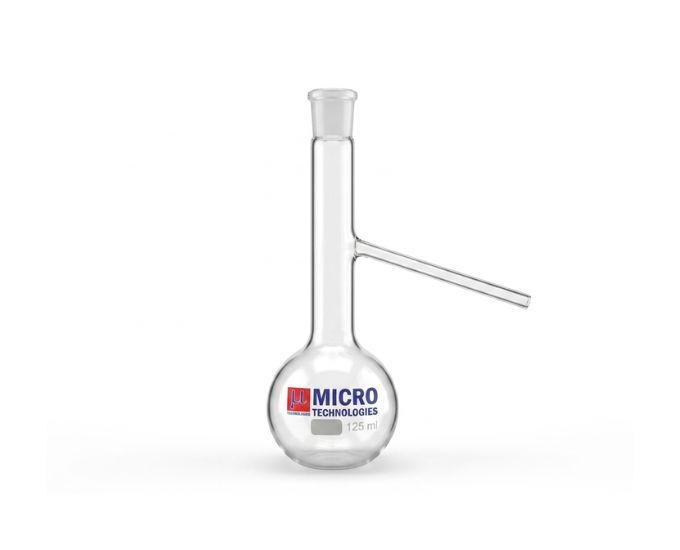 Distilling Flask with Interchangeable Joint 19/26 as per ASTM D86 for Laboratory Use - Product Image