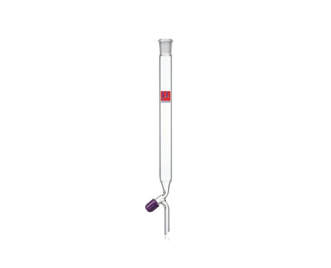 Chromatography Column with Sintered Disc & PTFE Rotaflow Stopcock