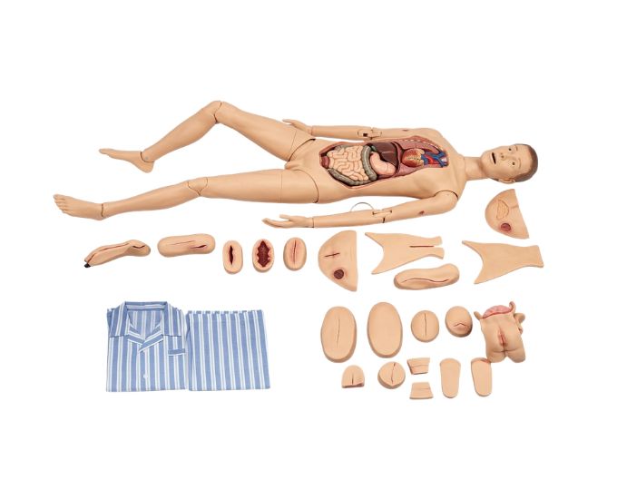 Advanced Nursing and Wound Care Manikin for Clinical and Emergency Training - Product Image