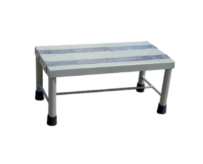 Single Step Foot Stool with Anti-Slip Aluminium Tread