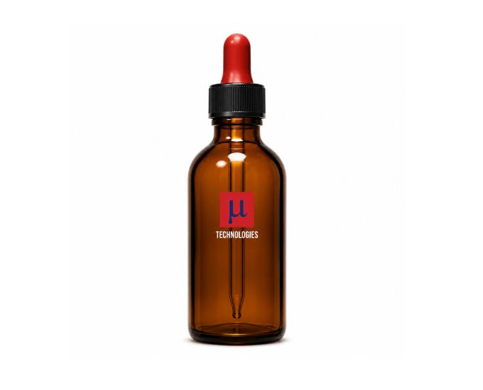 Amber Dropping Bottle Neutral Hard Glass with Screw Cap & Rubber Teat