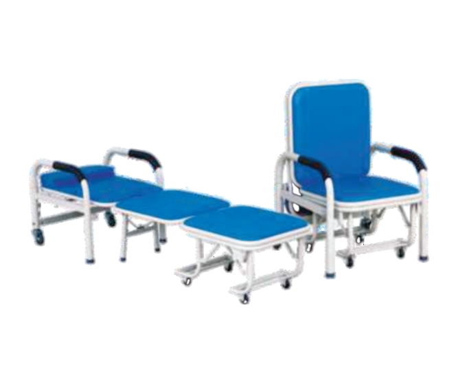 Patient OPD Couch Chair with Cushioned Seat and Steel Frame