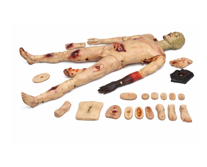 Advanced Combination Nursing Training Manikin with Trauma Simulation - Product Image