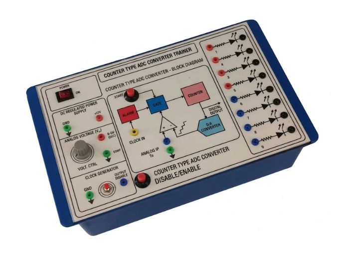 Counter Type Analog to Digital (A/D) Converter Trainer - Product Image