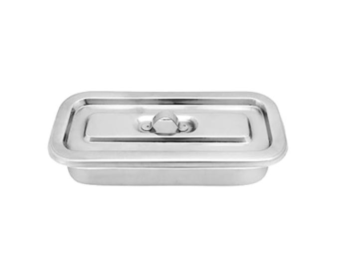 Stainless Steel Catheter Tray for Medical and Surgical Use