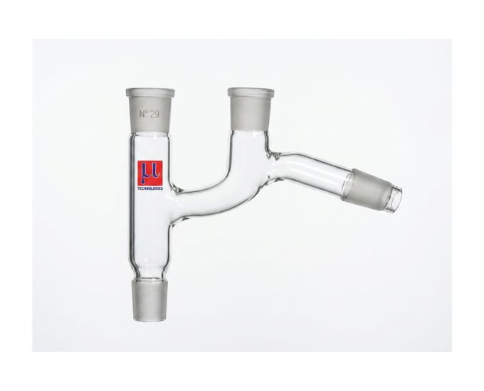 Laboratory Claisen Head Adapter with Dual Socket