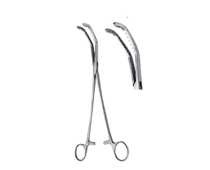 Bronchus Clamp with Teeth – Left & Right for Thoracic Surgery