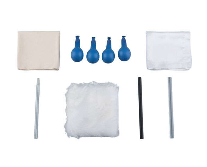 Friction Rod Set for Electrostatic Experiments - Product Image