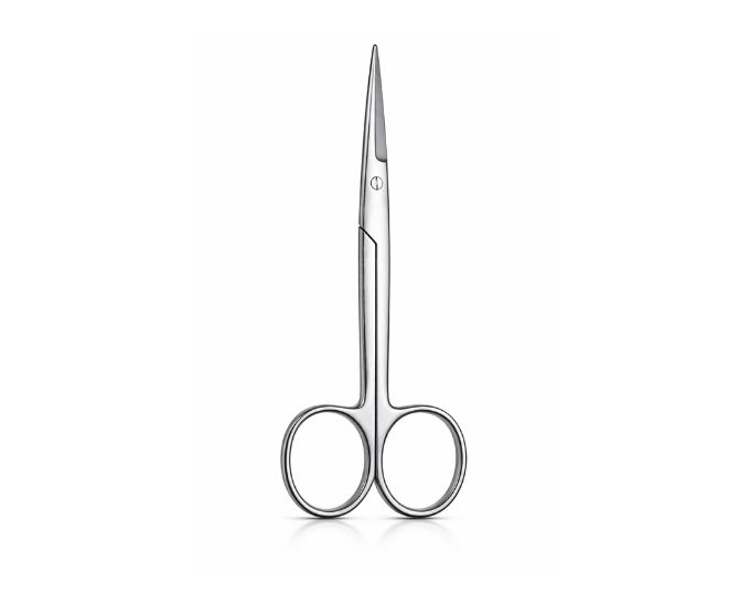 Standard Curved Surgical Scissors with Dual Pointed Tips - Product Image