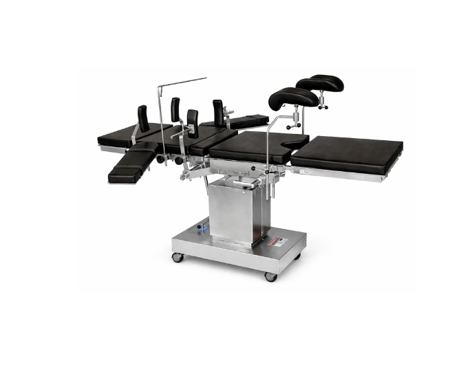 Hydraulic Operating Table with Side and End Control Five Section