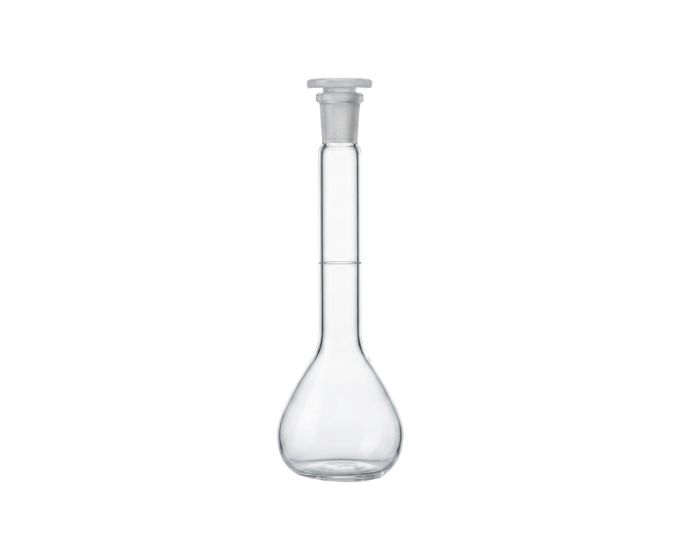 High-Precision Class A Volumetric Flask with PP Stopper for Laboratory Use