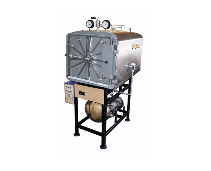 Horizontal High Pressure Autoclave for Steam Sterilization with Stainless Steel Chamber - Product Image 2