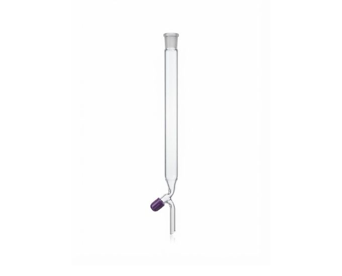Chromatography Column with Sintered Disc & PTFE Rotaflow Stopcock