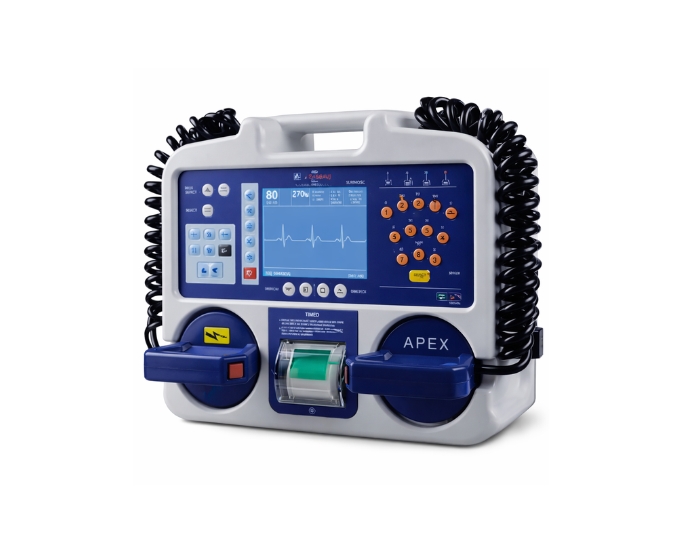 Portable Biphasic Defibrillator with 7-Inch TFT Monitor - Product Image