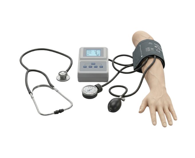 Advanced Blood Pressure Training Arm with Adjustable Systolic and Diastolic Settings - Product Image