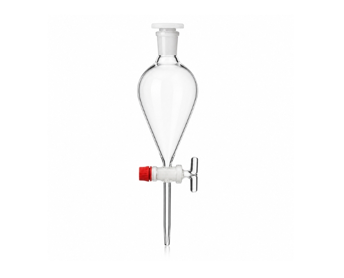 Separating Funnel with Glass Stopcock Squibb Shape
