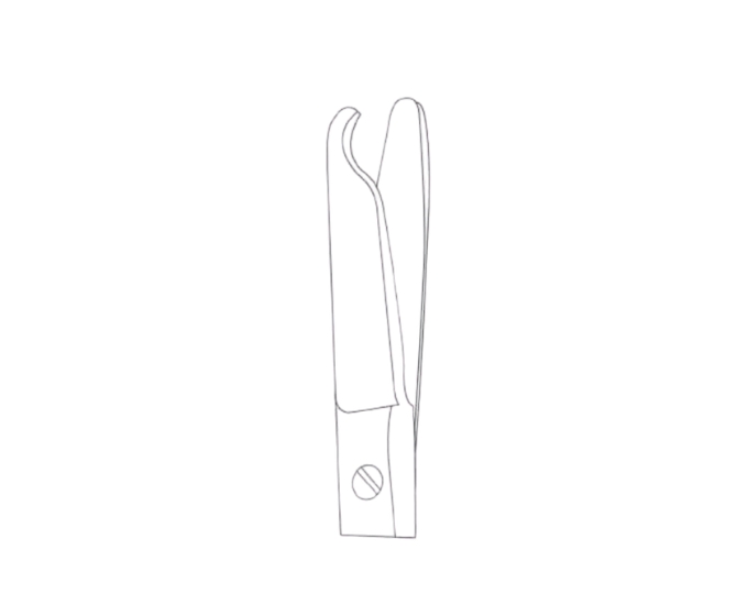 Littauer Notch Suture Scissor Multi Size Surgical Instrument - Product Image 2