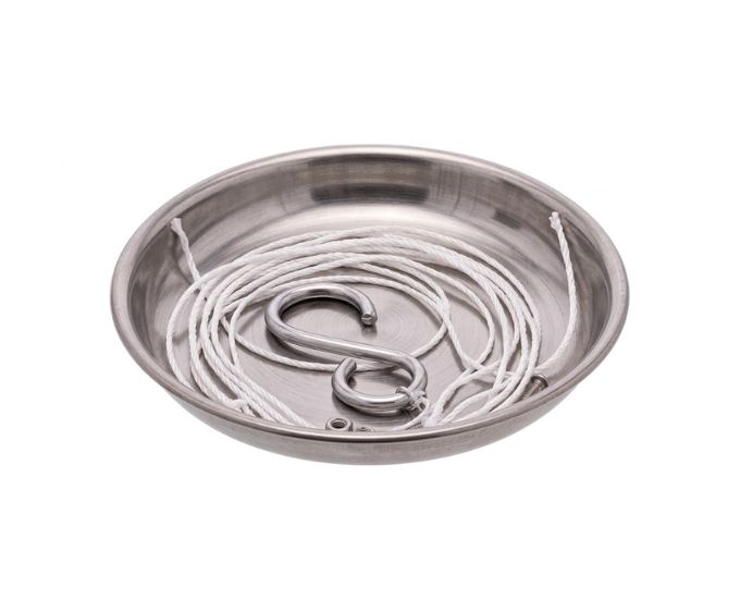 Scale Pan with Suspension Cords and Hook - Product Image
