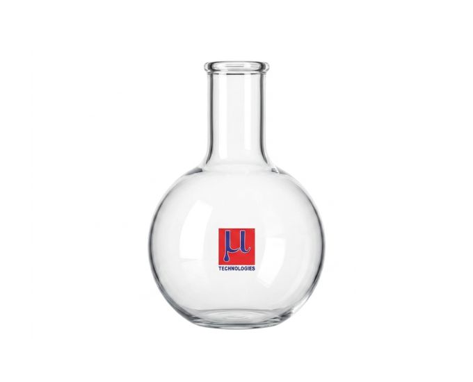 Quartz Flat Bottom Flask Narrow Neck