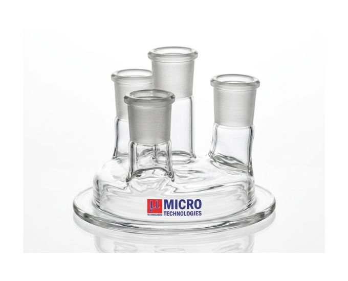 Laboratory Reaction Flask Lids with Interchangeable Joints for Multi-Port Applications