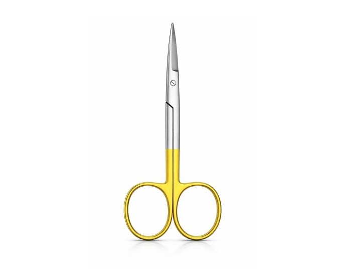Fine Straight Surgical Scissors with Pointed Tips and Tungsten Carbide Jaws - Product Image