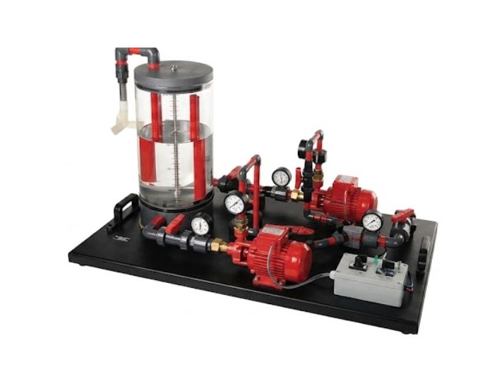 Series and Parallel Configuration of Pumps Apparatus