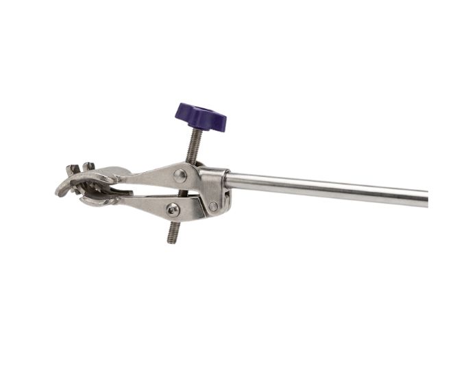 Cross Pattern Four Finger Laboratory Clamp