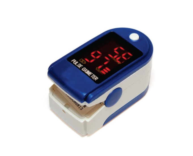 Fingertip Pulse Oximeter with SpO2 and Pulse Rate Monitoring