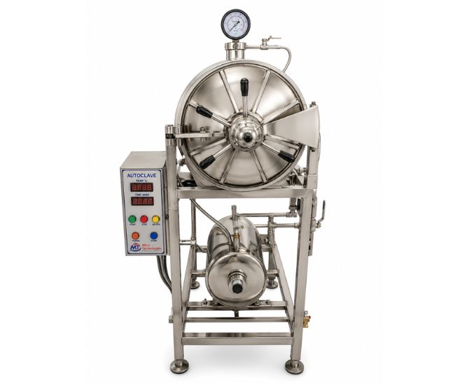 Horizontal Cylindrical Double Wall Autoclave (MT-412 Series) - Product Image