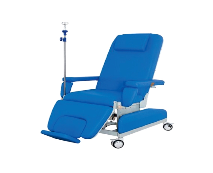 Dialysis Chair with Adjustable Backrest, Knee Support and Trendelenburg Positions