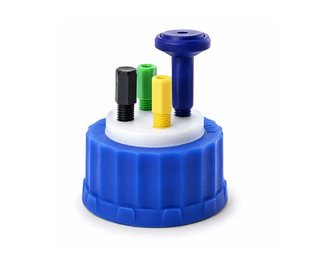 Multi-Port HPLC Solvent Transfer Cap