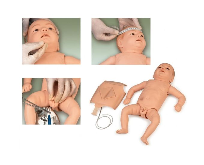 Advanced Nursing Baby Manikin Unisex for Pediatric Clinical Training - Product Image
