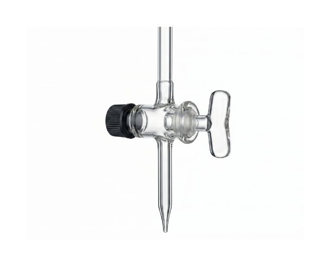 Automatic Zero Class A Burette with Reservoir and Glass Stopcock for Precision Titration - Product Image 2