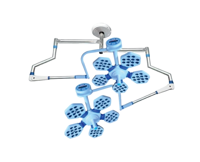 Double Dome Surgical Operation Theater Light 180000 Lux High Intensity