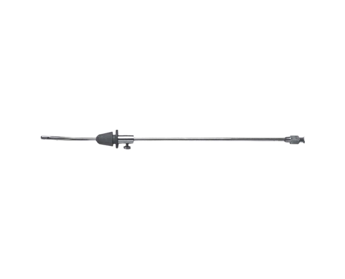 R.T. Cannula with Rubber Cone for Controlled Medical Fluid Transfer