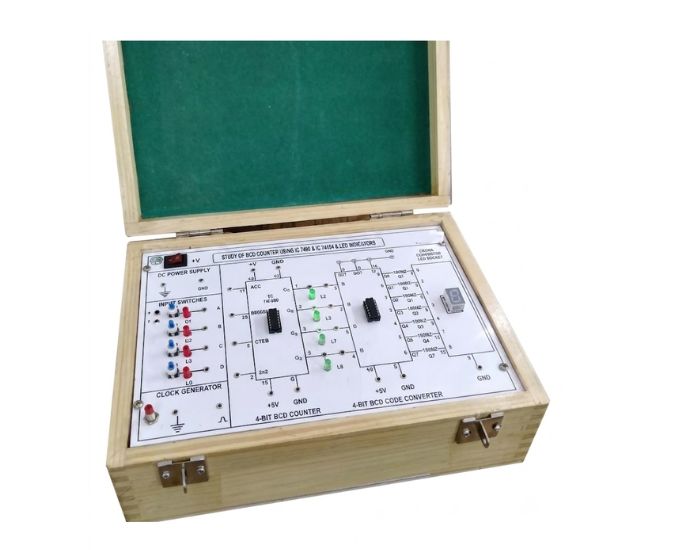 BCD Counter Trainer Using 74190 IC (Up/Down) - Product Image