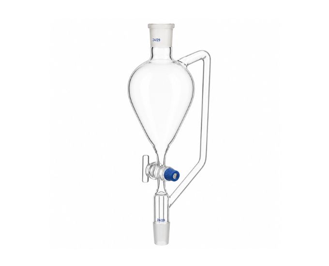 Pear Shape Pressure Equalising Funnel with Glass Stopcock