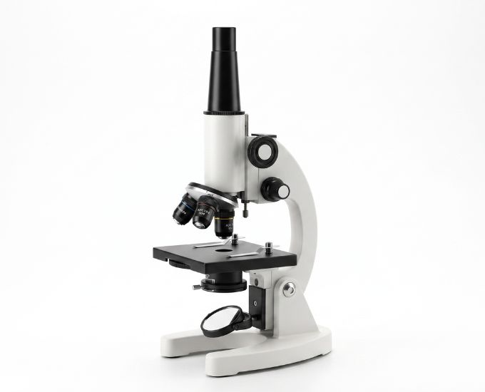 Laboratory Monocular Microscope with 40X–500X Magnification