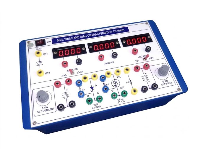SCR, TRIAC and DIAC Characteristics Trainer - Product Image