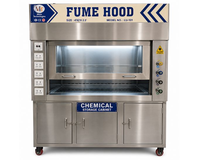 Laboratory Fume Hood (Stainless Steel & Mild Steel) (MT-114 Series)