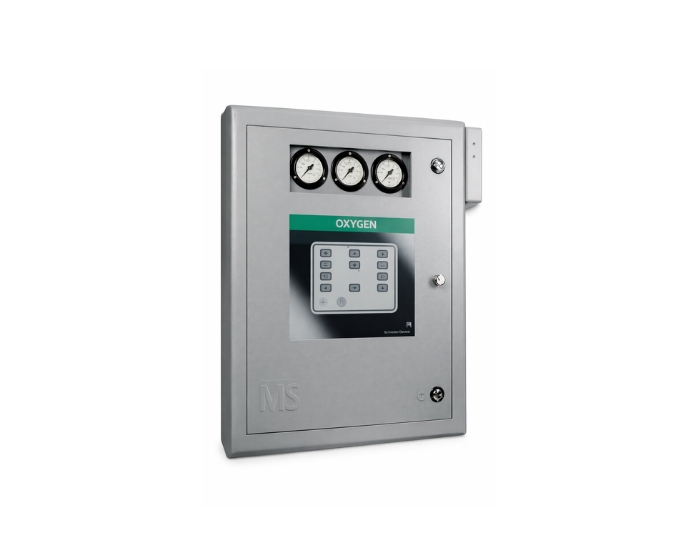 Medical Gas Control Panel with Automatic Changeover System and Pressure Monitoring - Product Image 2