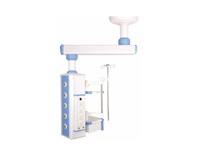Single Arm Ceiling Mounted OT Pendant for Medical Gas and Power Supply