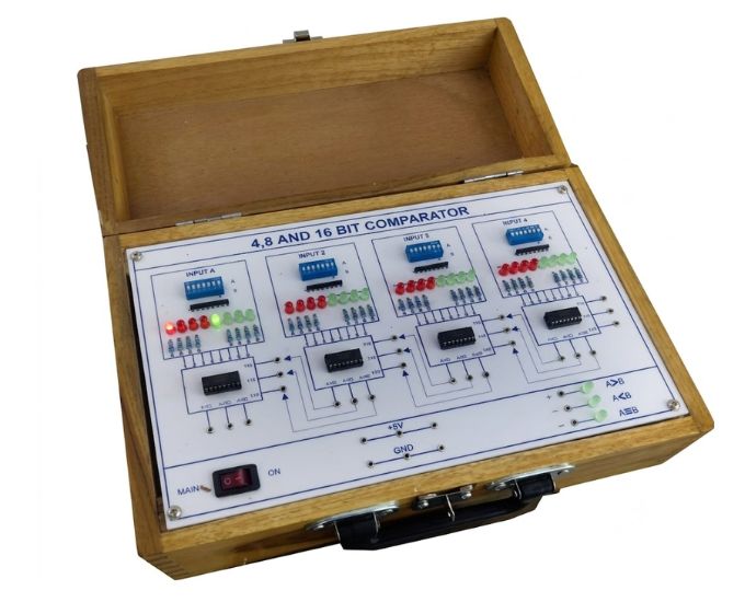 4, 8 and 16 Bit Comparator Trainer - Product Image