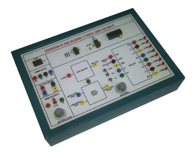 Analog to Digital Converter Trainer Using ADC0809 IC - Product Image