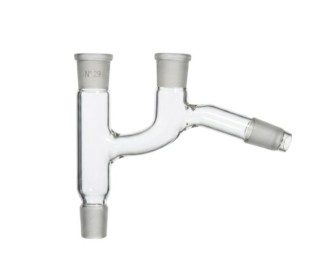 Laboratory Claisen Head Adapter with Dual Socket