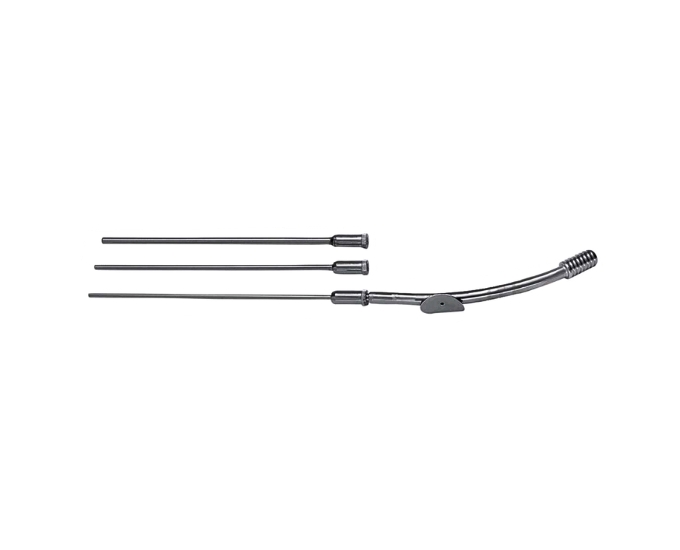 Cushing Suction Cannula with Interchangeable Tips for Surgical Use