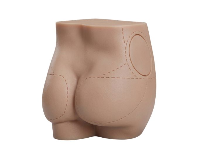 Buttocks Intramuscular Injection Training Model with Replaceable Pad