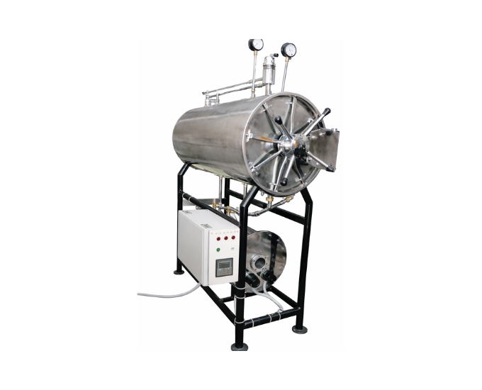 Horizontal High Pressure Autoclave for Steam Sterilization with Stainless Steel Chamber