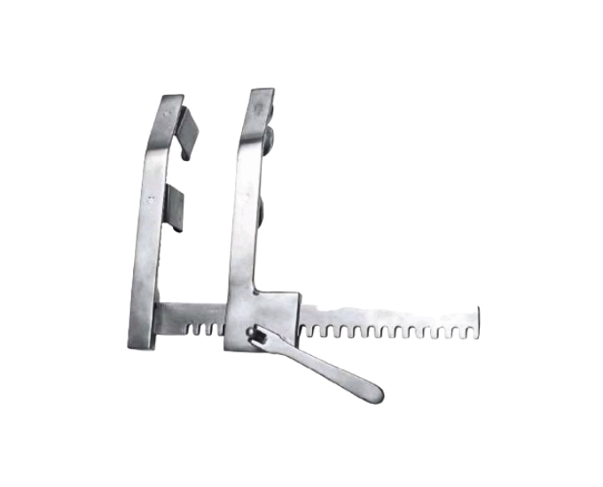 Modified Morse 4 Blade Sternal Spreader with Stabiliser for Child & Adult